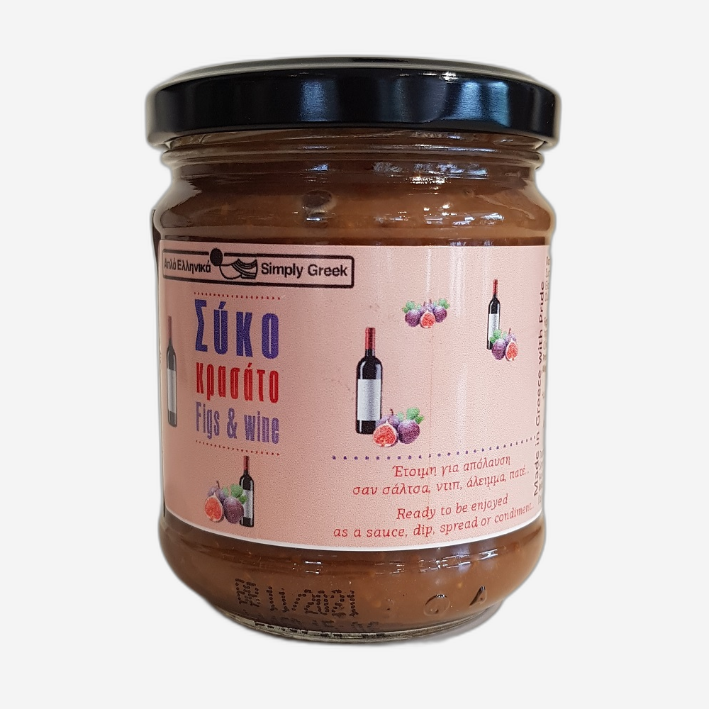 Süßer Feigenaufstrich mit Wein, 200g