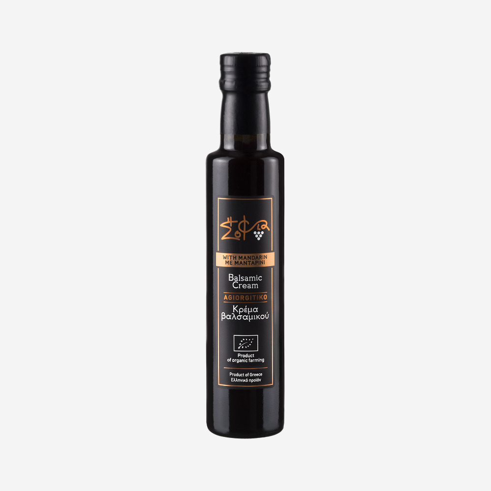 Roter Balsamico Cream mit Mandarinen, 250ml - BIO