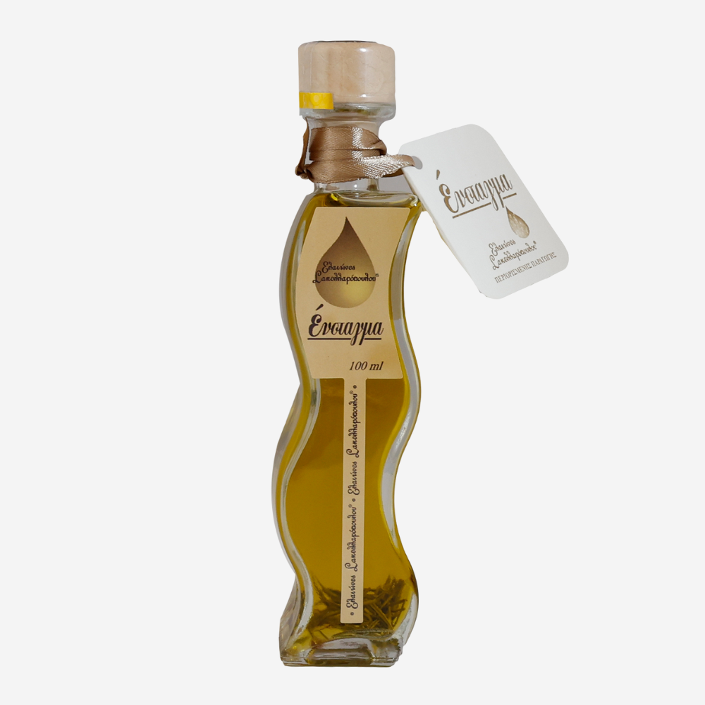 Superior Gourmet Olivenöl "Enstagma" mit Safran und Rosmarin, 0,1 l
