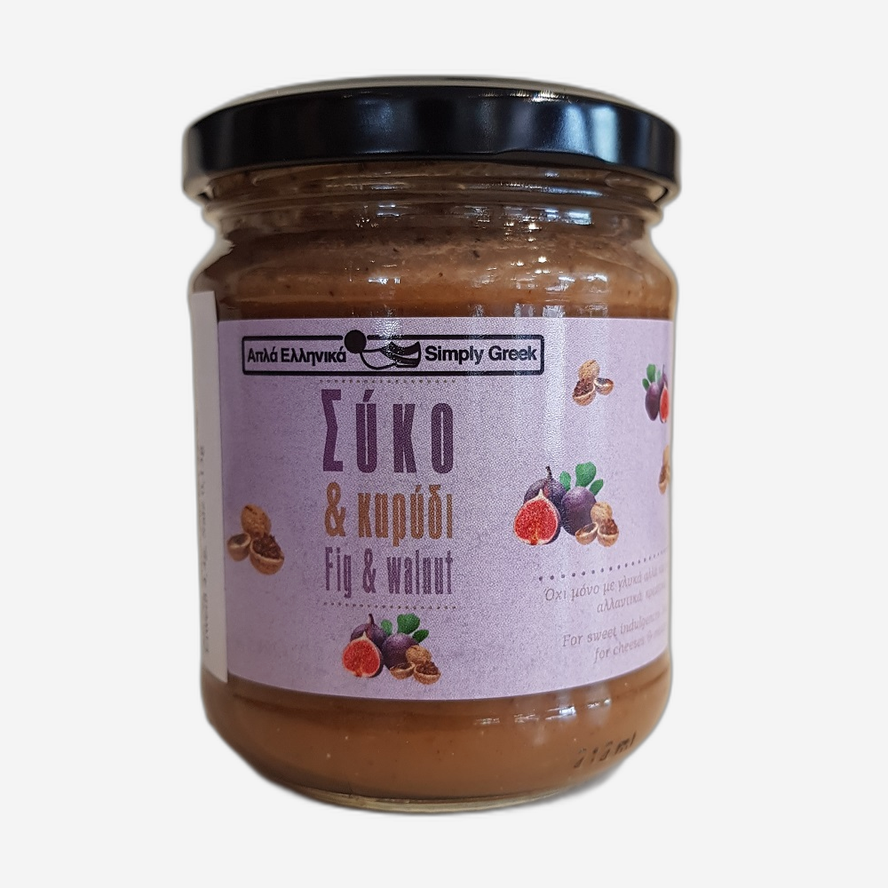 süßer Feigenaufstrich mit Walnüssen, 200g