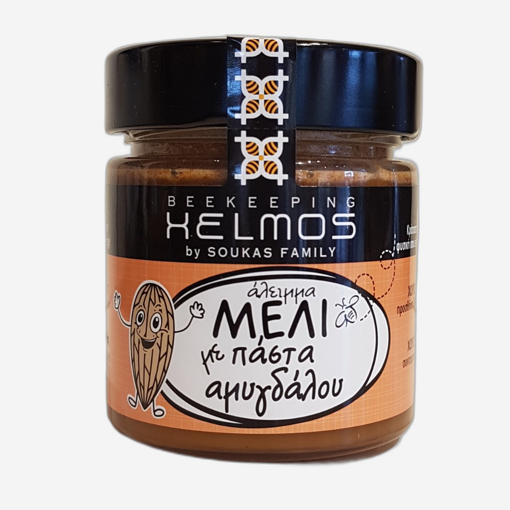 Honigcreme mit gemahlenen Mandeln, 300g