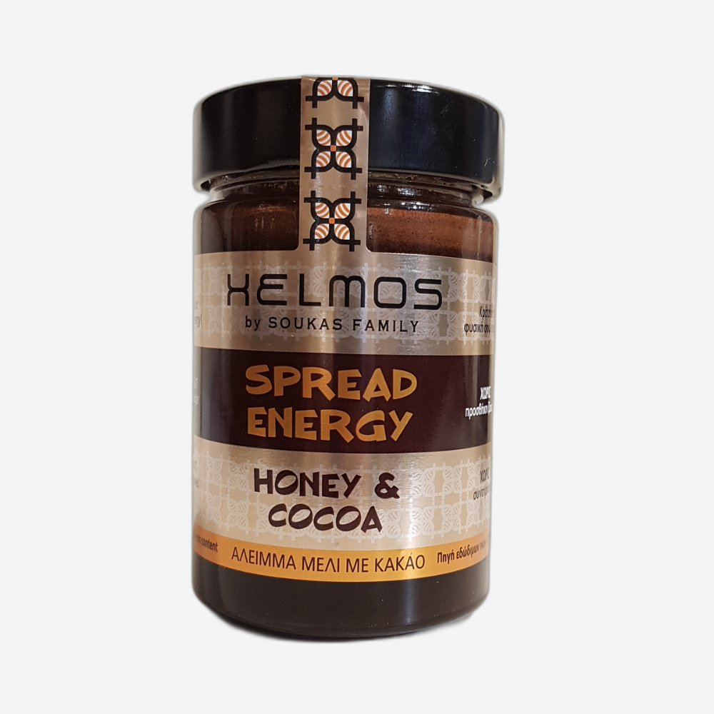 Honigcreme mit gemahlenem Kakao, 390g