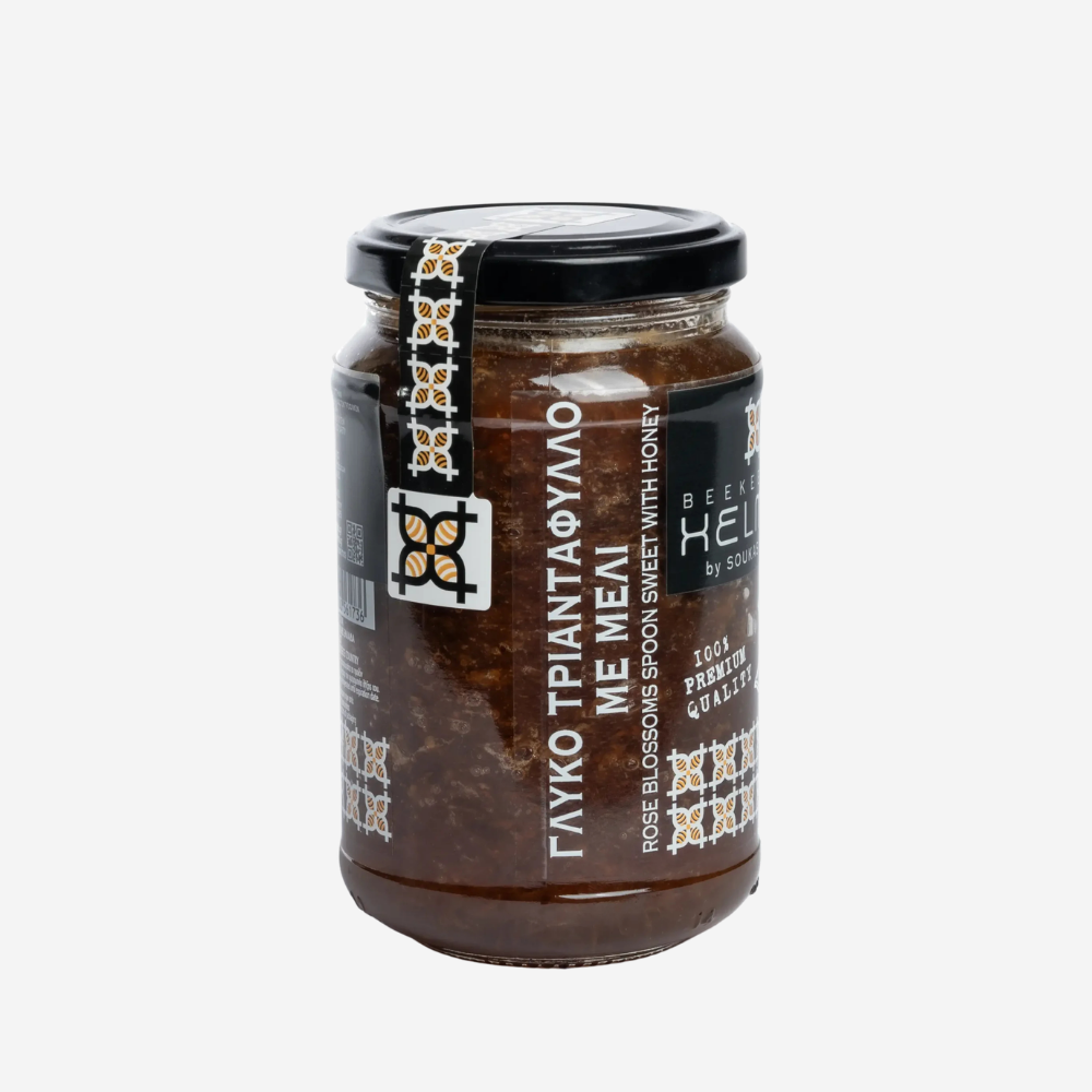 Orangenblütenhonig mit Rosenblüten, 380g