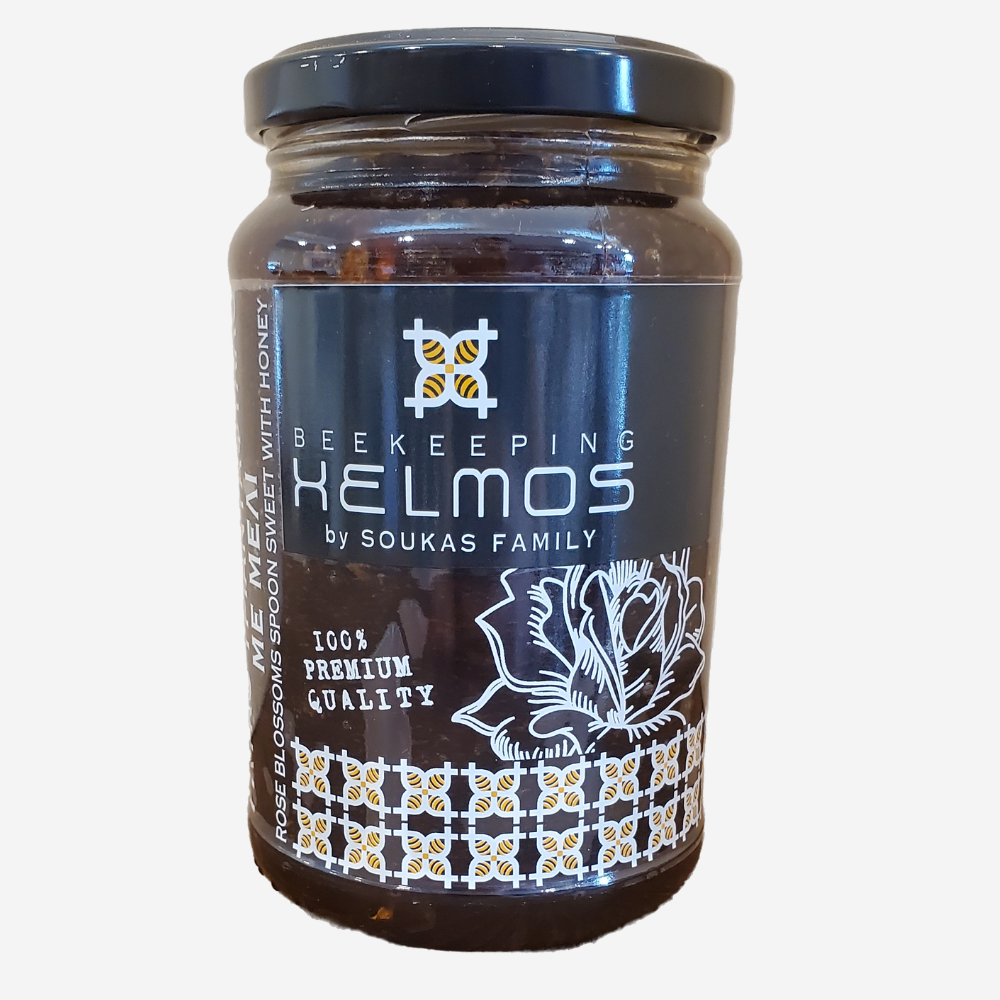 Orangenblütenhonig mit Rosenblüten, 380g