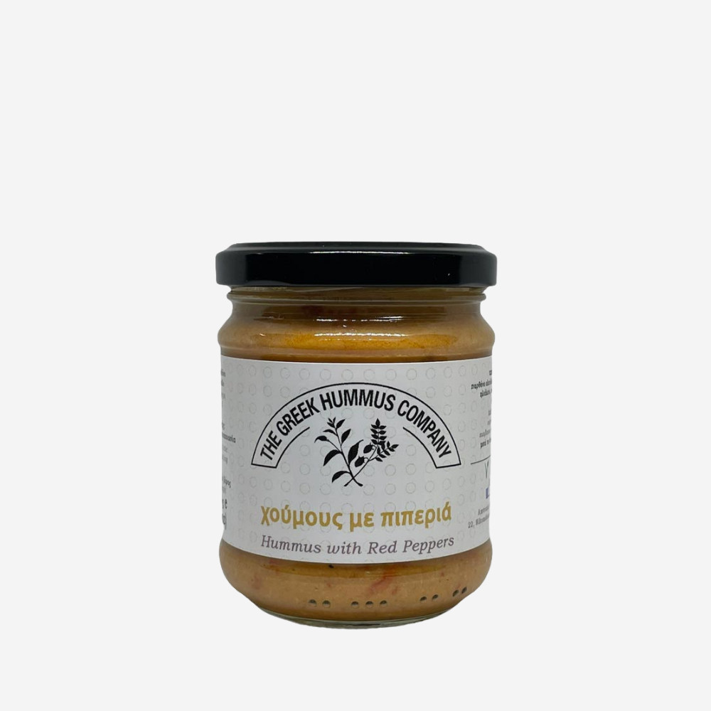 Hummus aus Kichererbsen mit rotem Paprika, 200g