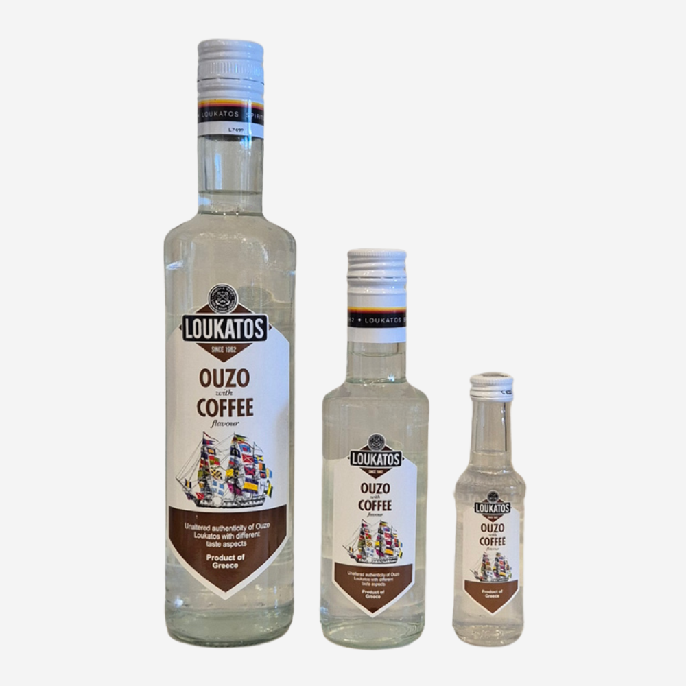 Ouzo mit Kaffeegeschmack "Loukatos"