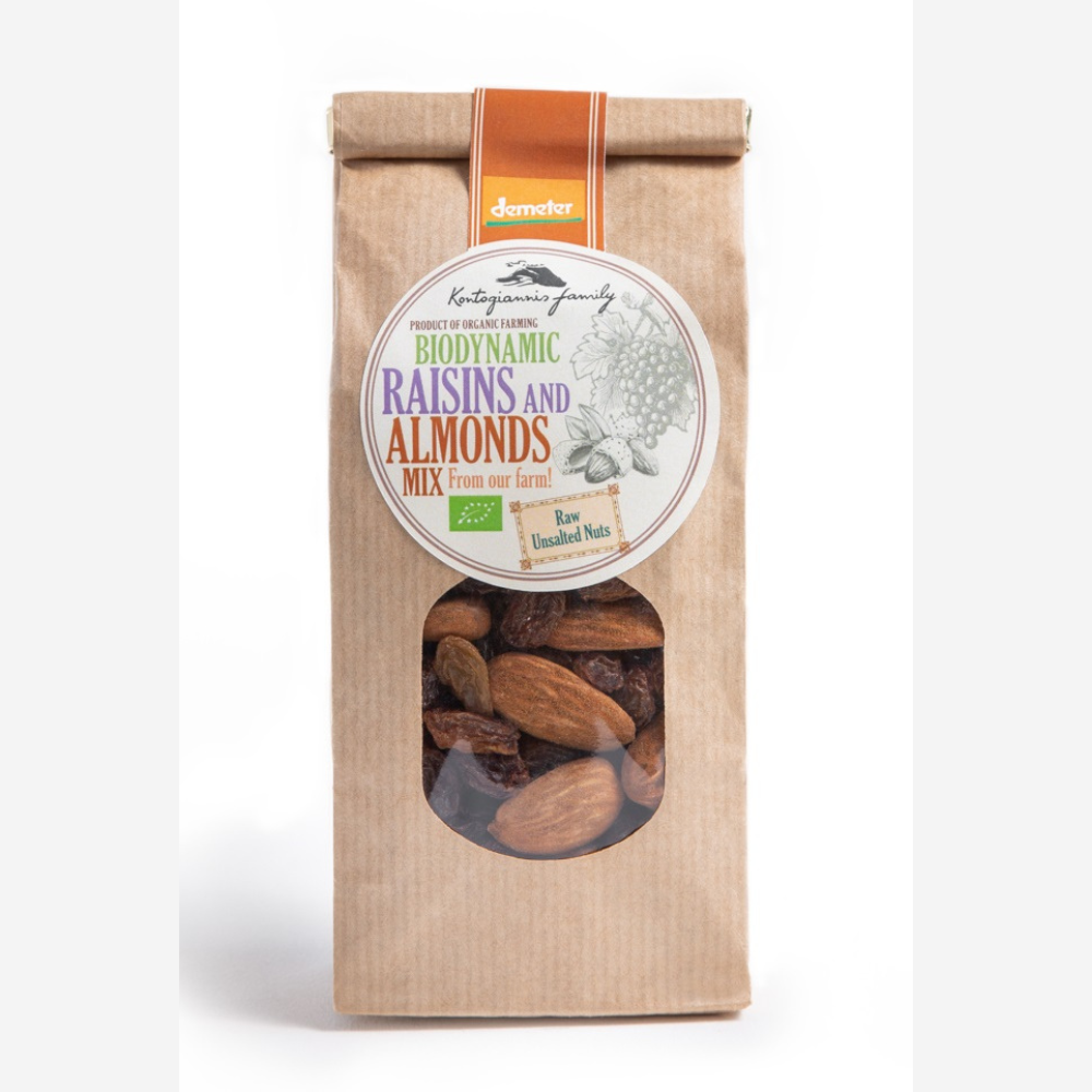 Mandel - Rosinen - Mix, demeter, BIO - 250g