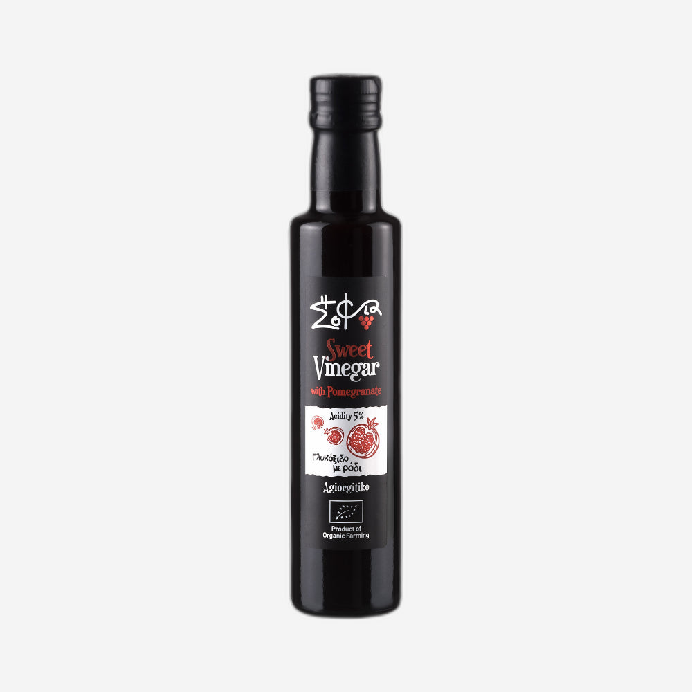 Süßer Traubenessig mit Granatapfel, 250ml - BIO
