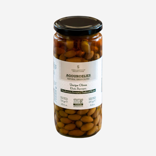 Grüne Oliven "Agouroelies", 250g