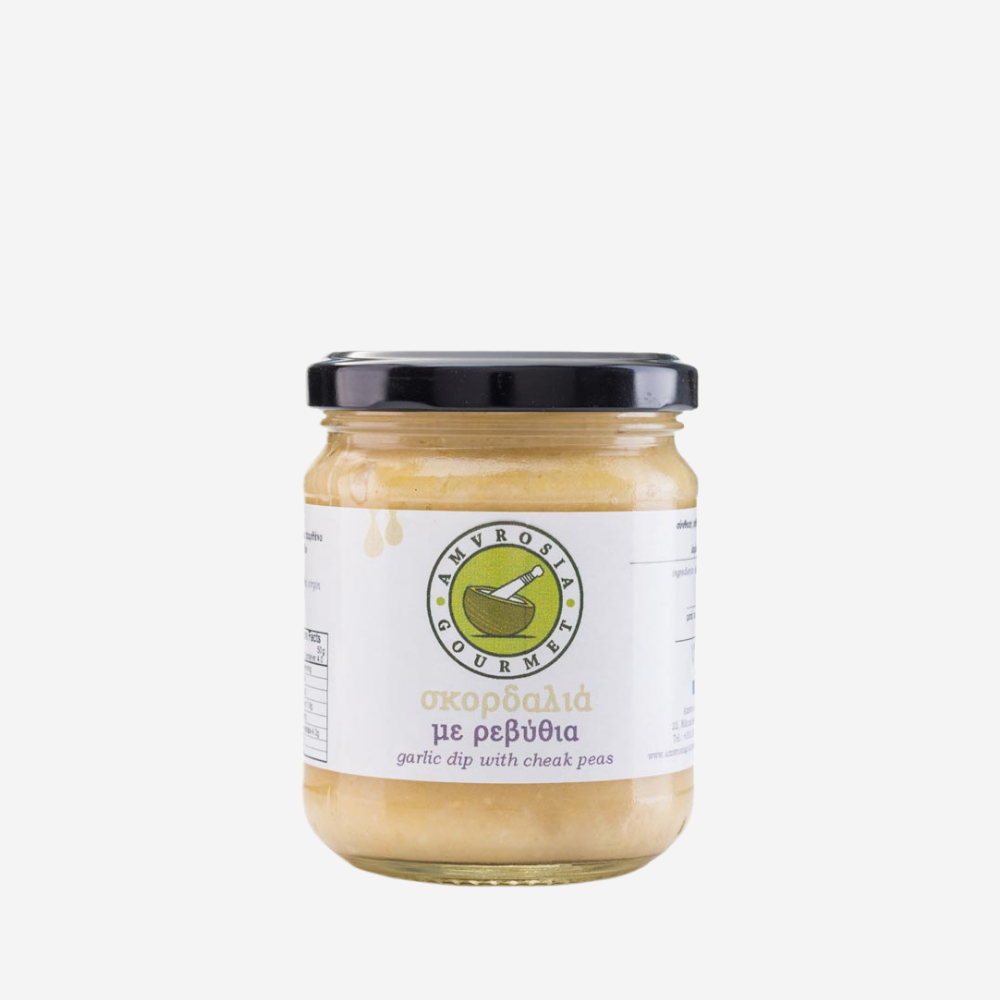 Hummus aus Kichererbsen mit Knoblauch, 200g