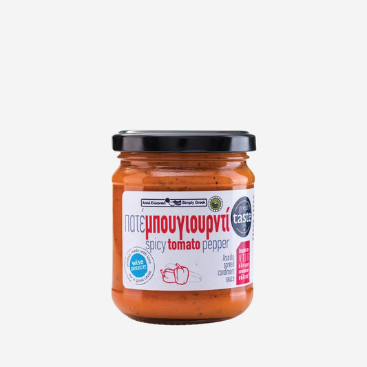 Aufstrich aus Tomaten, Feta und scharfen Paprika, 200g