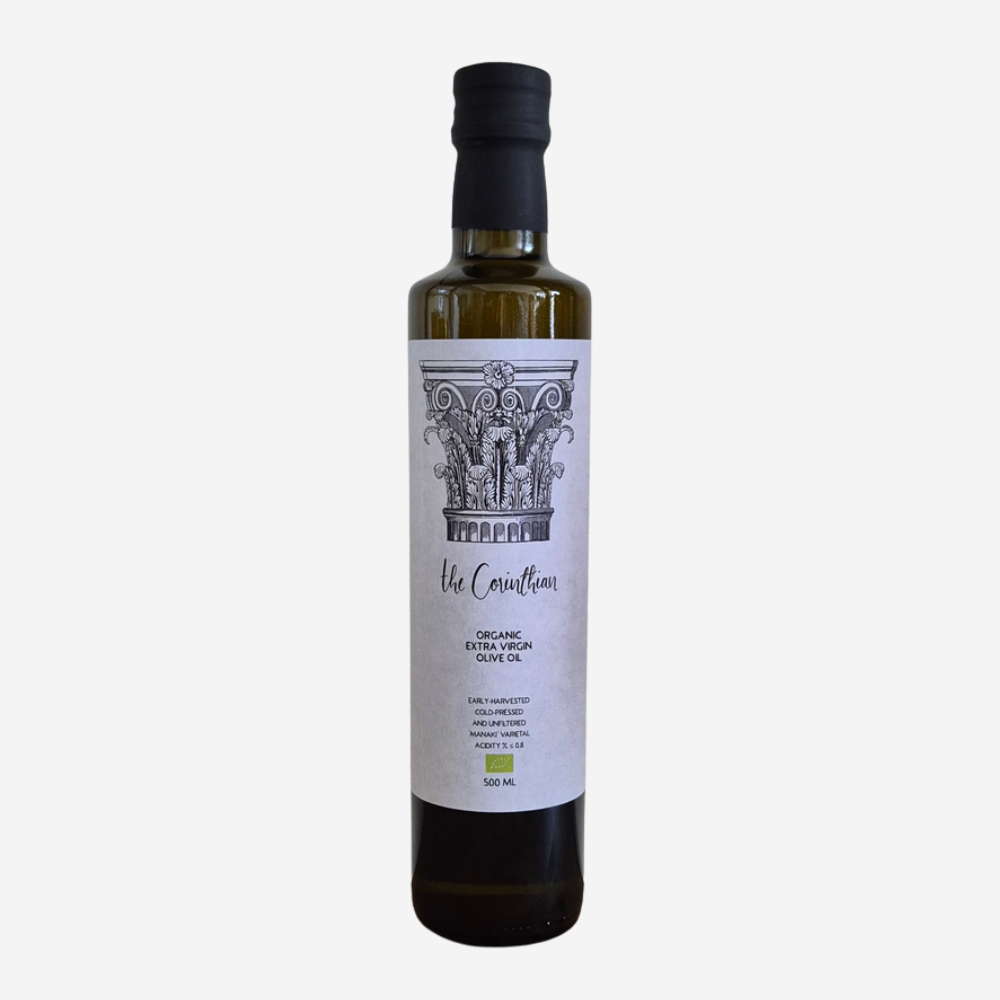 Olivenöl Extra nativ "The Corinthian", Manaki, 0,5l - BIO