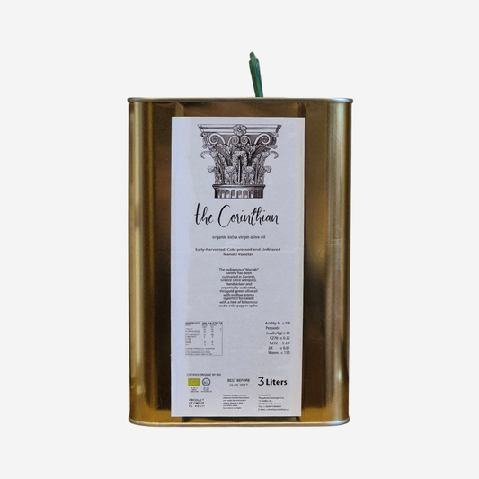 Olivenöl Extra nativ "The Corinthian", Manaki, 3,0l - BIO