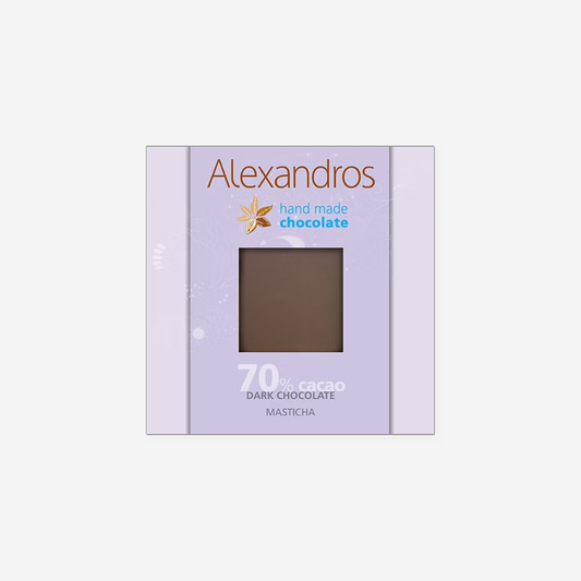 Dunkle Schokolade mit Mastix, 90g