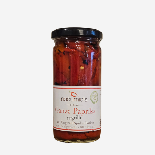 gegrillte Florina-Paprika, 260g - BIO