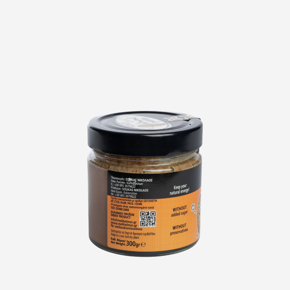 Honigcreme mit gemahlenen Haselnüssen, 300g