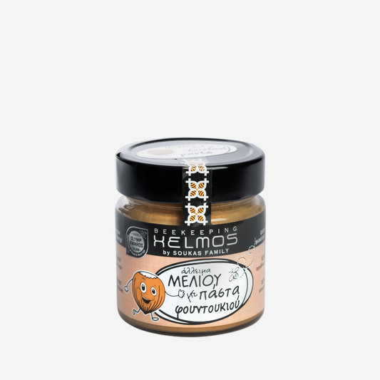 Honigcreme mit gemahlenen Haselnüssen, 300g