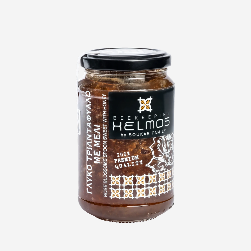 Orangenblütenhonig mit Rosenblüten, 380g