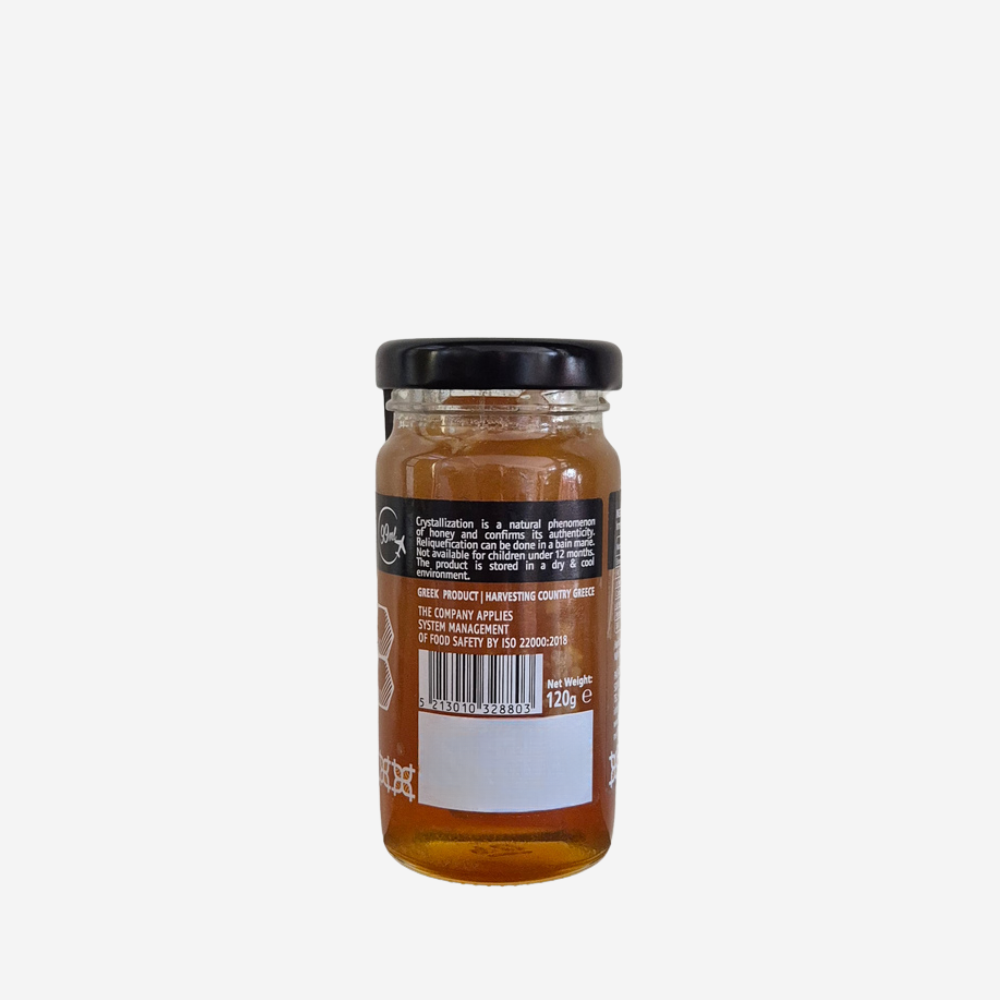 Orangenblütenhonig mit Honigwaben, 120g