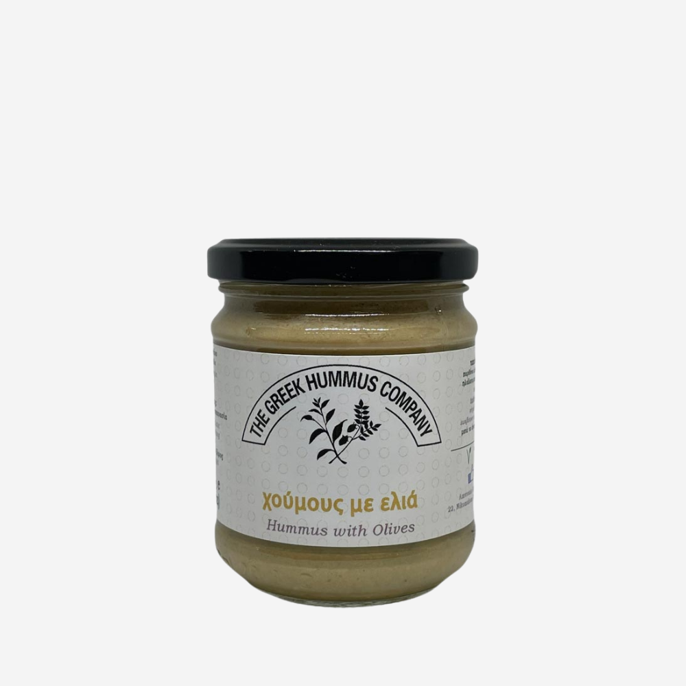 Hummus aus Kichererbsen mit Oliven, 200g
