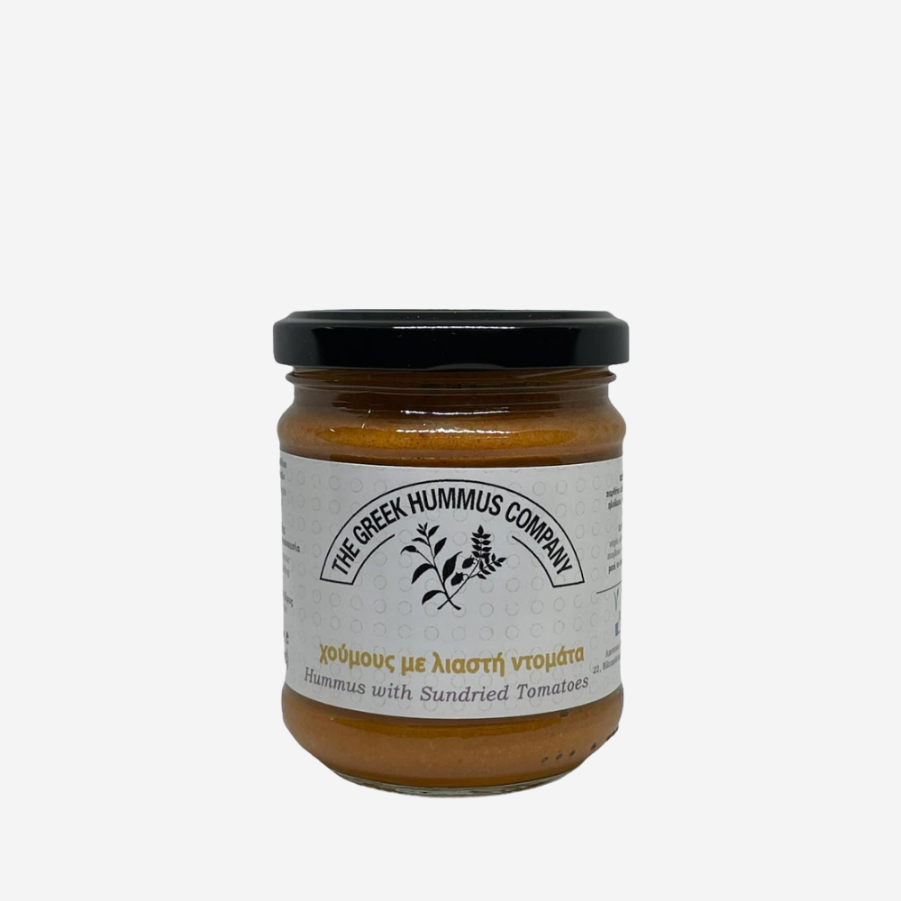 Hummus aus Kichererbsen mit sonnengetrockneten Tomaten, 200g