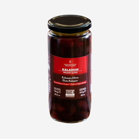 Schwarze Oliven "Kalamon" - BIO, 250g