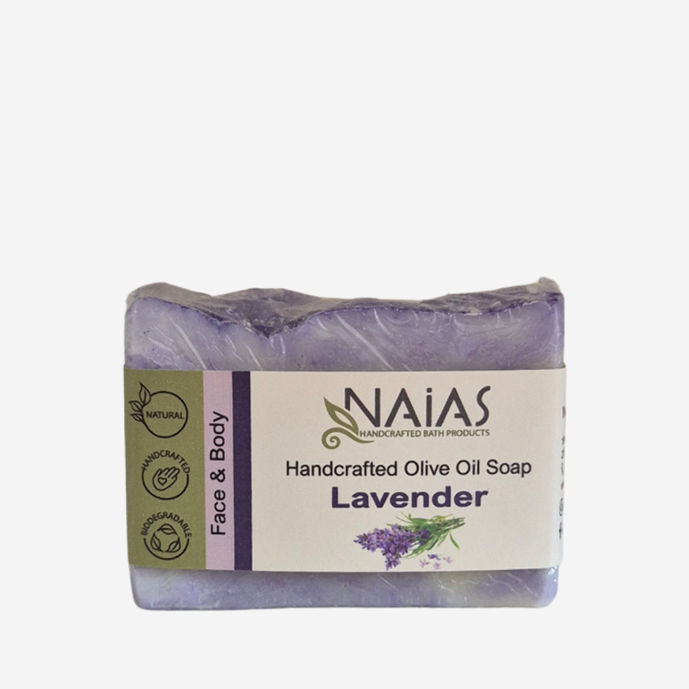 handgemachte Olivenölseife "Lavendel", ca 90g
