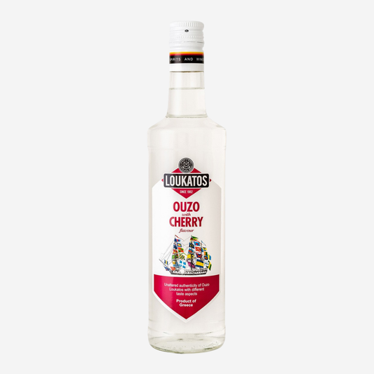 Ouzo mit Kirschgeschmack "Loukatos"