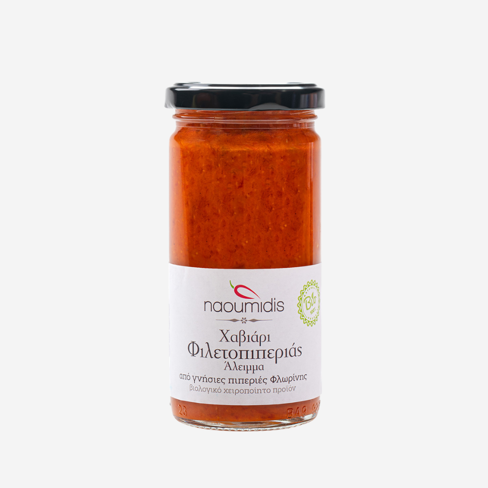 "Pepper Caviar", Sauce aus Florina-Paprika, 240g - BIO