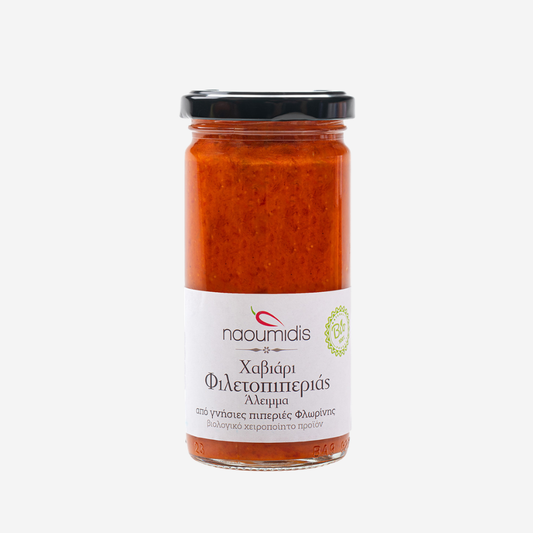 "Pepper Caviar", Sauce aus Florina-Paprika, 240g - BIO