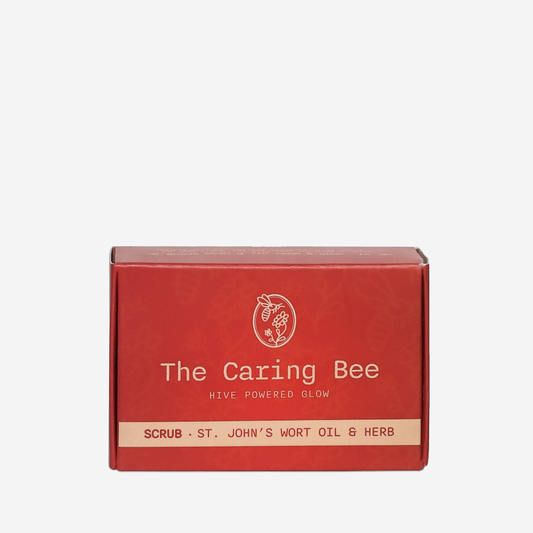 Peelingseife "The Caring Bee" mit Johanniskraut-Öl, 110g