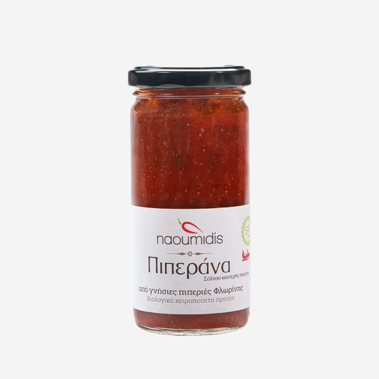 "Pepperana", schafe Sauce aus Florina-Paprika, 260g - BIO
