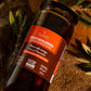 Schwarze Oliven mit Orange "Portokalenies", 250g