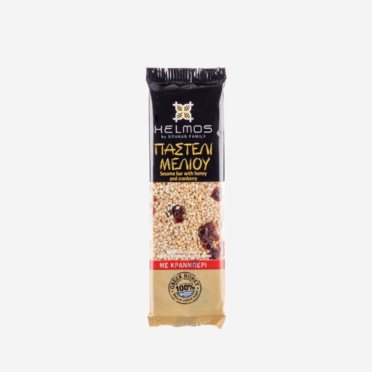 Sesamriegel mit Honig und Cranberries "Pasteli", 75g