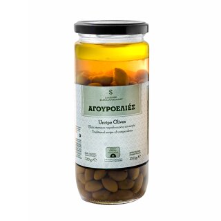 Grüne Oliven "Agouroelies", 250g