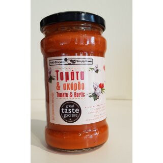 Tomatensauce mit Knoblauch, 280g