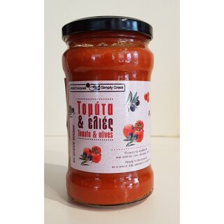 Tomatensauce mit Oliven, 280g