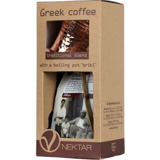 Set für griechischen Kaffee, incl. Briki